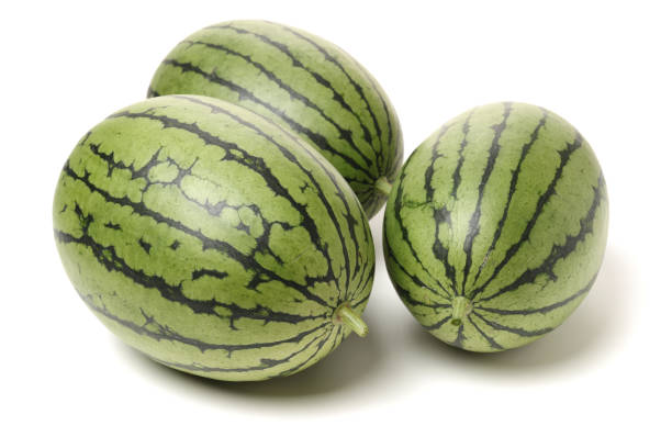 istock Water Melon Isolated on the white background 932215384