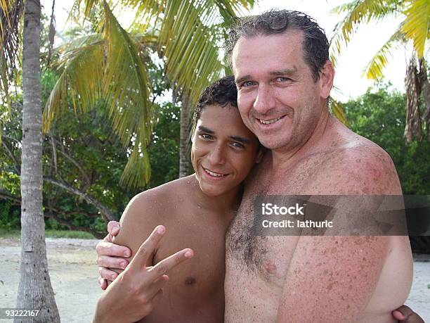 Father And Son Stock Photo - Download Image Now - African Ethnicity, Cheerful, Child