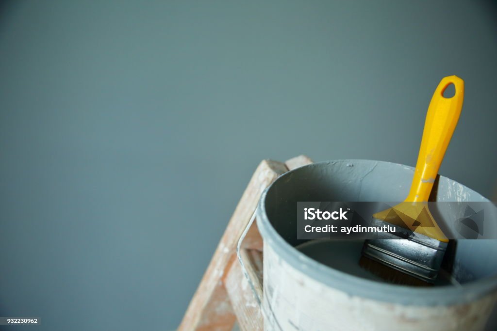 House Painting Painting - Activity Stock Photo