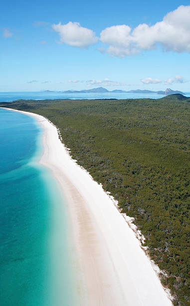 istock Aerial view of Whitehaven Beach, Queensland, Australia 93223778