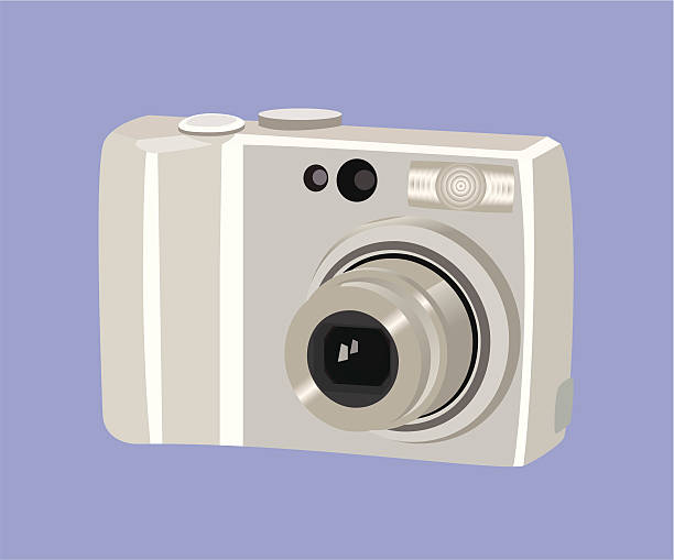 Generic Digital/Film Camera vector art illustration