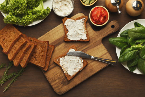 istock Making healthy bruschettas with organic ingredients 932241738