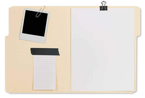 Open File Folder  binder clip stock pictures, royalty-free photos & images