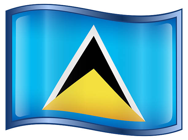 Fabric Flag Hanging on Wall Created in Photoshop