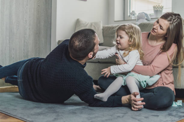 istock Family moments at home 932251754