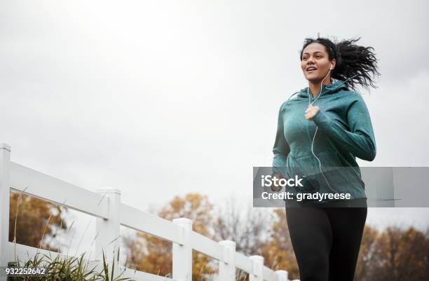 The Perfect Combo Of Fresh Air And Fitness Stock Photo - Download Image Now - Women, Running, Exercising