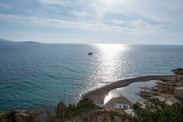 istock Ses Boques beach on the island of Ibiza 932294400