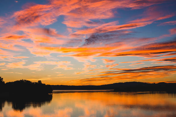 istock Sunset at the Staffelsee, Upper Bavaria, Germany 932298328
