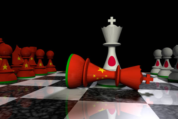 istock China and Japan Chess Standoff 932303232