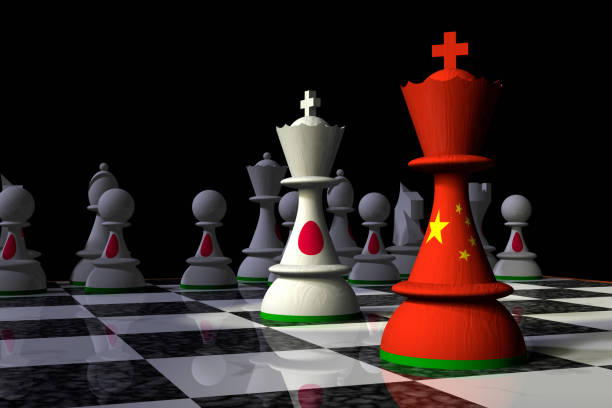 istock China and Japan Chess Standoff 932303362