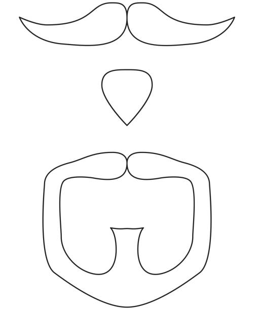 Goatee Patterns 60+ Goatee Styles Background Stock Illustrations, Royalty-Free Vector ...