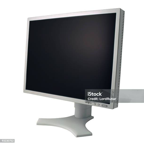 Monitor Lcd - zdjęcia stockowe i więcej obrazów Monitor komputerowy - Monitor komputerowy, Komputer stacjonarny, Neutralne tło