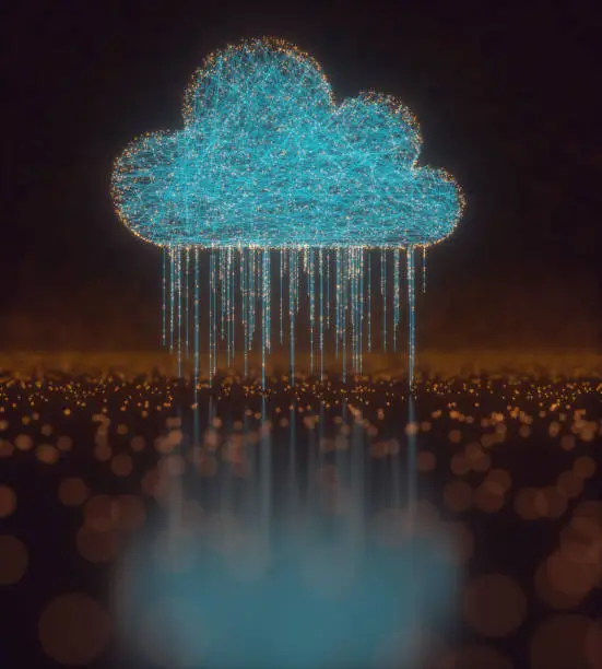 Photo of Cloud Computing Data Rain