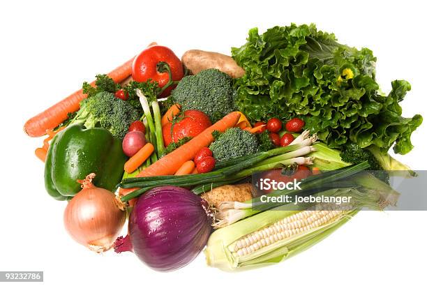 Vegetable Assortment Stock Photo - Download Image Now - Food Pyramid, Vegetable, Bell Pepper
