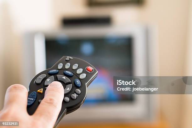 Television Remote Control Stock Photo - Download Image Now - Aiming, Changing Channels, Color Image