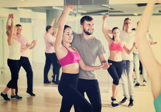 istock couples enjoying of partner dance 932334336