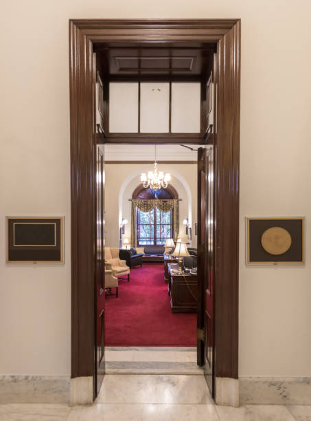 istock U.S. Senate Russell Office Building Office in Washington, DC - 4k/UHD 932357608