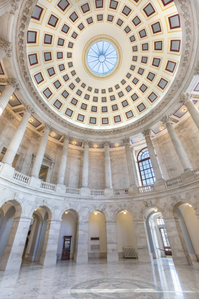 istock U.S. Senate Russell Office Building Rotunda in Washington, DC - 4k/UHD 932357704