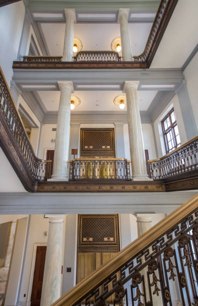 istock U.S. Senate Russell Office Building Staircase and Elevator in Washington, DC 932357718