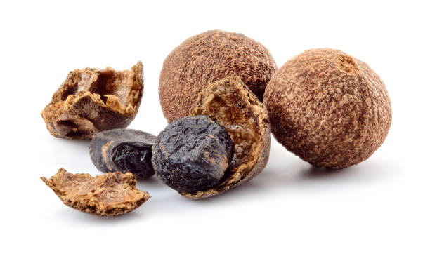 istock Allspice pepper isolated. Peppercorns. Full depth of field. 932358880