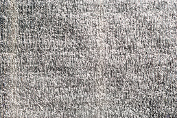 background, texture - surface of thermal insulating foil