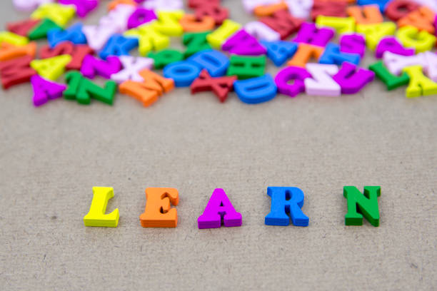 istock Word of LEARN on the background with colorful alphabet 932362238