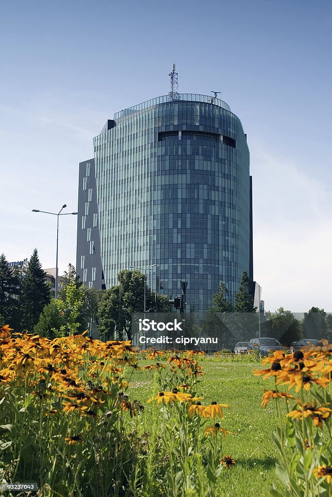 Business center al mattino - Foto stock royalty-free di Bucarest