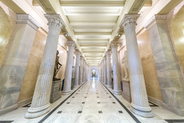 istock U.S. Capitol Building Senate Hall of Columns in Washington, DC 932377382
