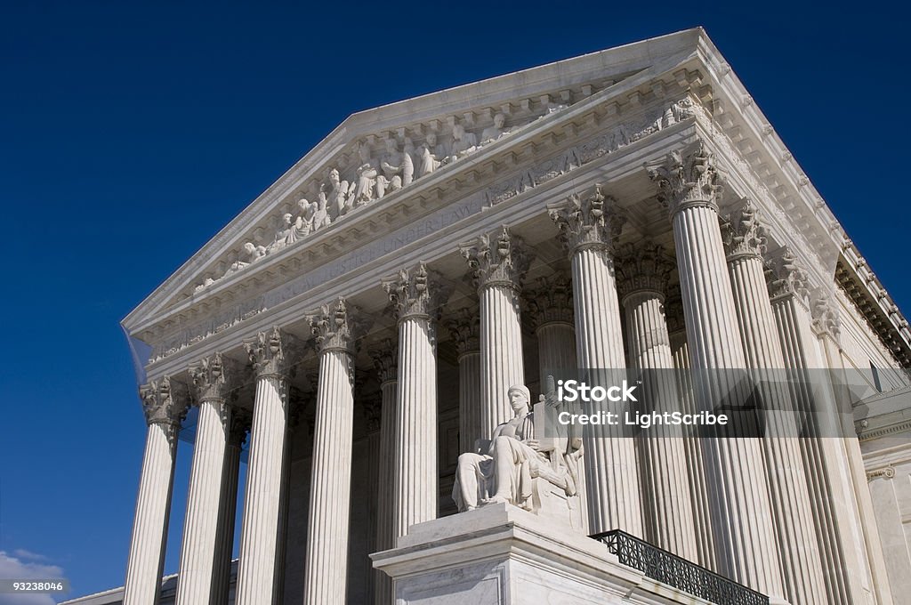 Supremo tribunal - Royalty-free Justiça - Conceito Foto de stock