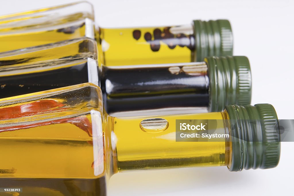 Different edible oils - Стоковые фото Бальзамический уксус роялти-фри