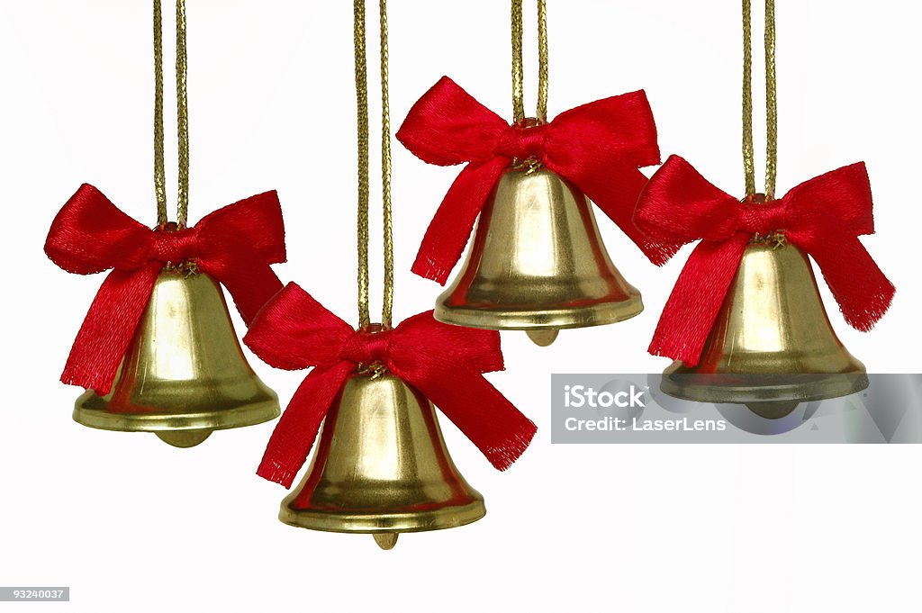 Natale campana Quartetto - Foto stock royalty-free di Campana