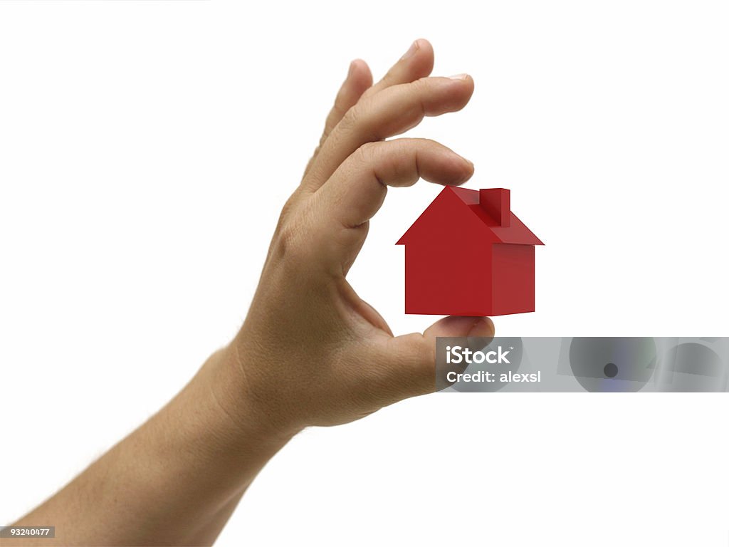 Ausgewählte House - Lizenzfrei Modell Stock-Foto