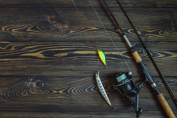 istock Spinning with a crank on wooden background 932406370