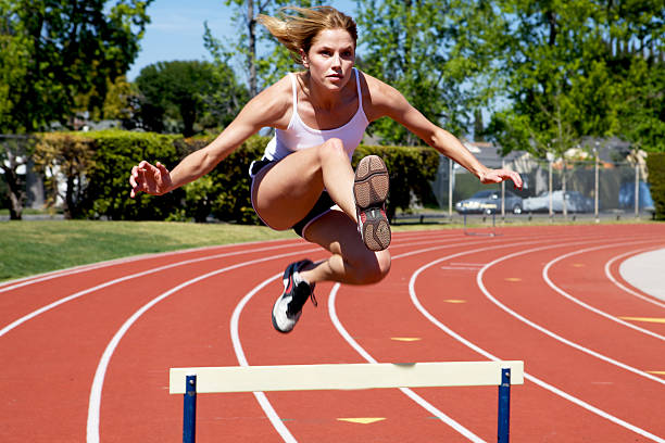 istock Athletic Woman at The Track 93241090