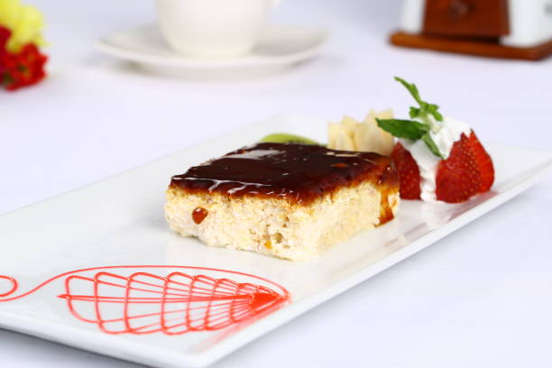 istock Turkish Traditional Trilece Caramel Dairy Dessert Cake 932417800