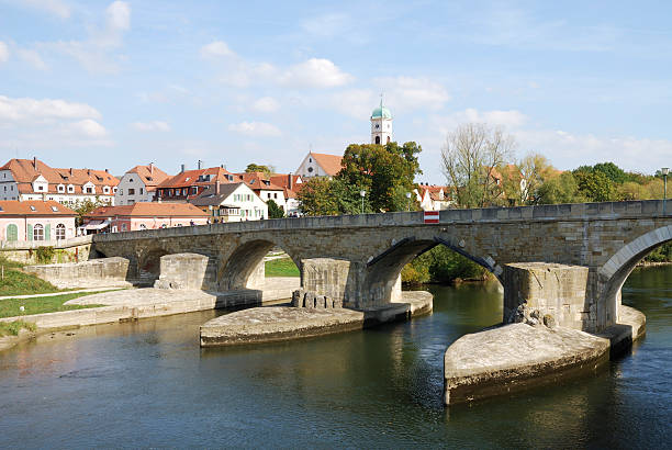 istock Stone Bridge of Regensburg 93241910