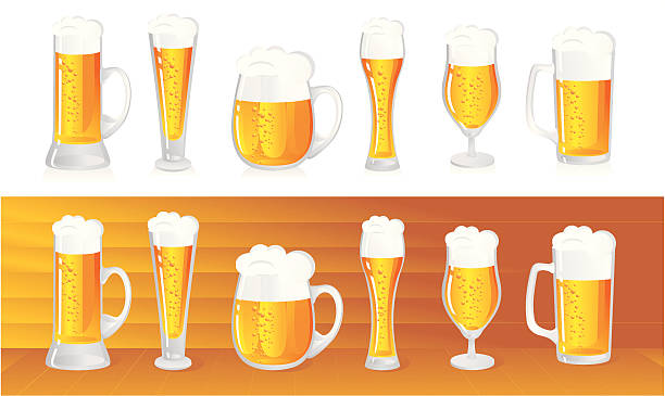 Beer  beer garden stock illustrations