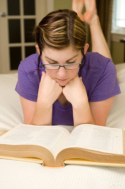 istock Girl with Bible 93242951