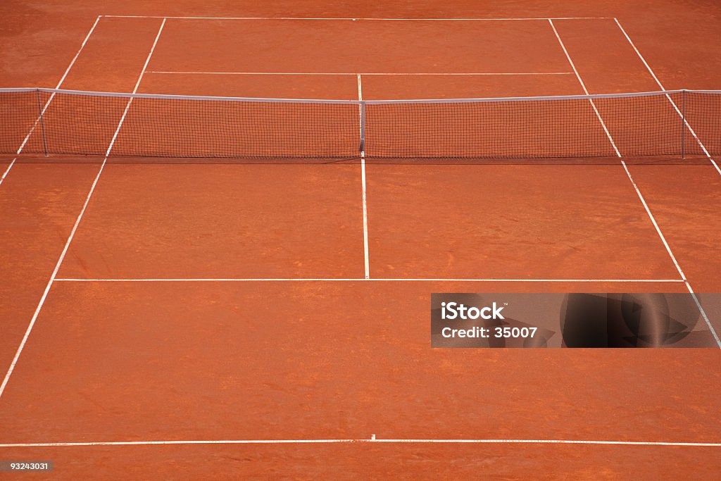 Campo da tennis - Foto stock royalty-free di Campo sportivo