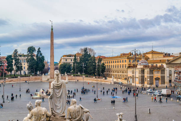 istock People's Square, Rome, Italy 932436374