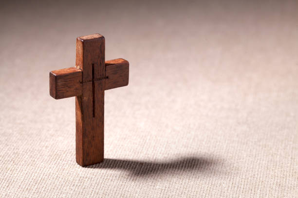 istock Wooden Christian cross. 932436976