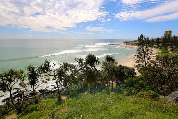 istock Snapper Rocks Beach, Gold Coast QLD 932448078