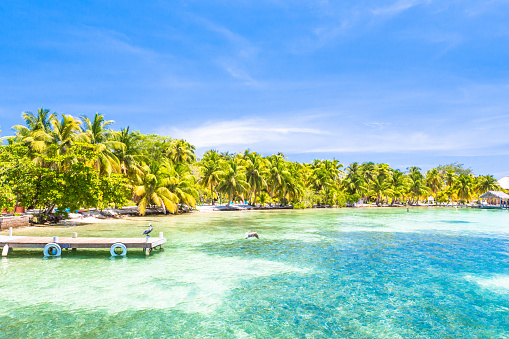 Belize, a tropical paradise in Central America.