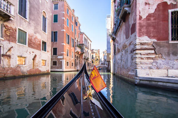 istock Small venetian canal, Venice, Italy 932455018