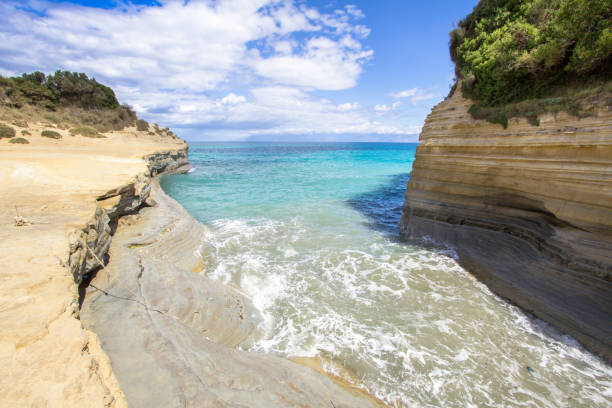 istock Canal D'Amour at Sidari, Corfu, Greece 932455128