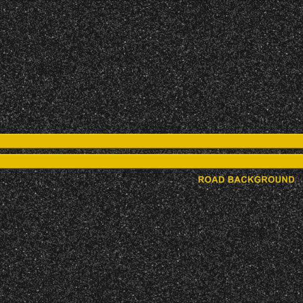 Asphalt road background Asphalt highway road texture with marking background. Vector illustration. asphalt stock illustrations