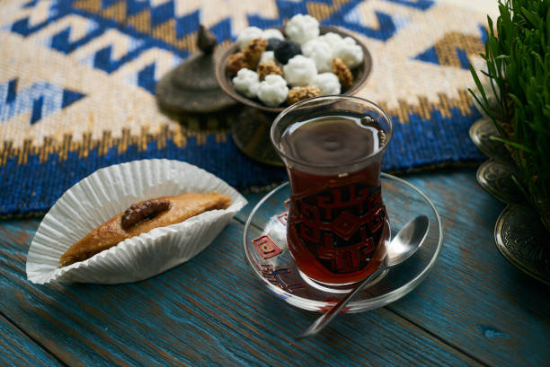 istock Pakhlava or baklava with nuts and honey 932473102