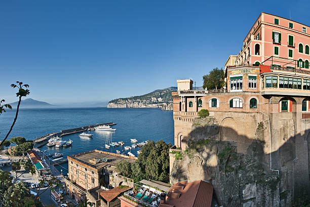 View of Marina Piccola, Sorrento, Italy