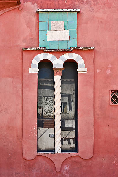 istock Old house window, Anacapri, Italy 93247698