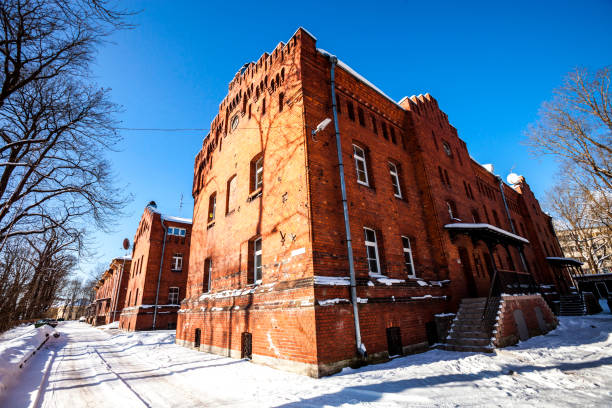 istock Old apartment buildings - Narva, Estonia 932481390